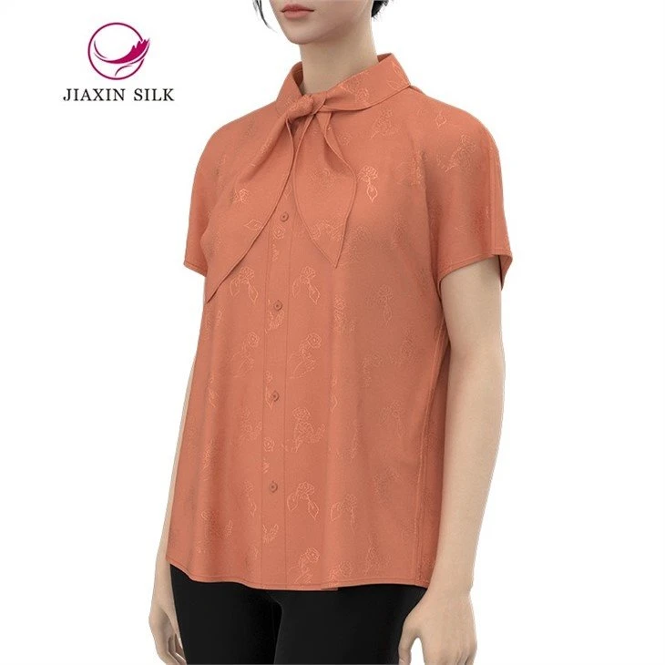 Mulberry Silk Shirt Jacquard Pattern suppliers