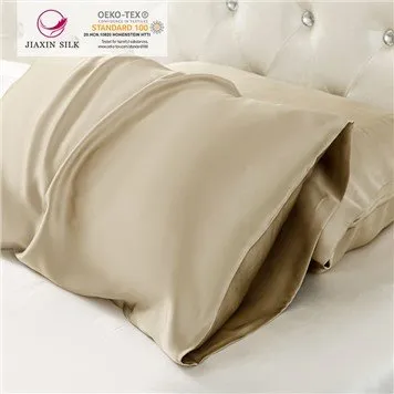 Satin Silk Pillowcase Cooling 19mm Both Side