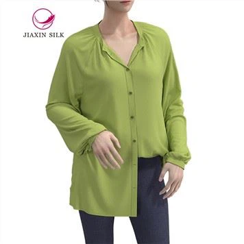 Silk Blouse With Basic Style