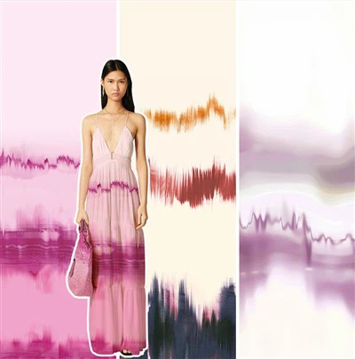 Digital Real Original Print Design Soft Focus Fuzzy Effect