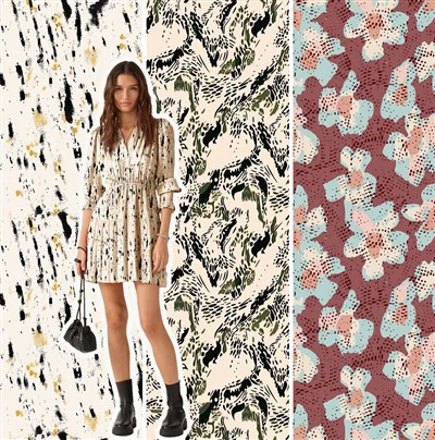 Women's Clothing Printing Trends Spring Summer Original Print Design